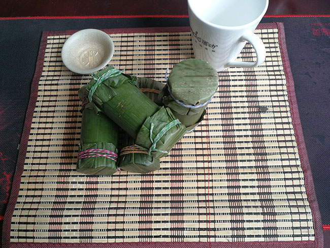 鲜肉粽竹筒