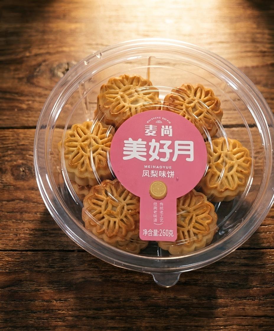 美好月凤梨饼